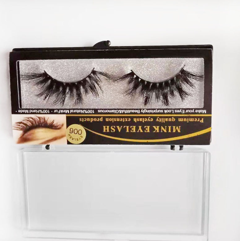 3D mink hair false eyelashes natural thick European and American wholesale handmade eyelashes 3D mink hair false eyelashes natural thick European and American wholesale handmade eyelashes